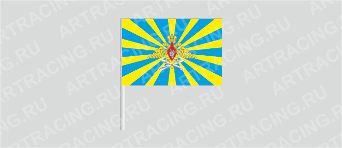 Флаг (ткань), ВС "ВВС российский (гербовая эмблема)", 160*110