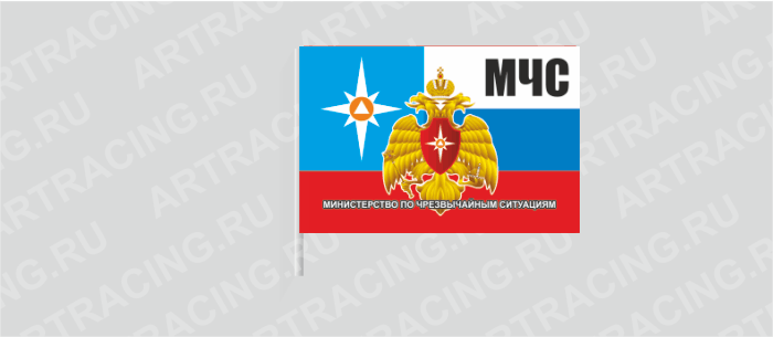 Флаг (ткань),  "МЧС",  160*110